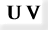 U V